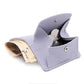 Portefeuille femme compact en simili cuir grainé avec protection RFID