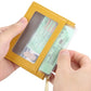 Porte-carte Baellerry ultra-mince et élégant en cuir PU pour femme