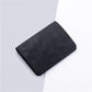 Portefeuille compact en cuir PU unisexe avec porte-cartes et compartiments multiples