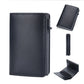 Portefeuille carte RFID homme en cuir PU avec éjection automatique et design compact