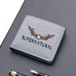 Portefeuille ultra-fin style Supernatural - Compact et poids plume