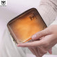 Porte-carte en cuir véritable avec protection RFID et zip