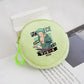 Porte-monnaie rond en peluche One Piece pour enfants et fans d'Anime
