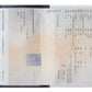 Porte-documents véhicule pliable en simili cuir gris pour carte grise et permis - lot de 2
