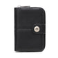Portefeuille vintage pour femme en cuir PU avec protection RFID