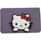 Porte-carte Sanrio Hello Kitty en cuir PU avec motif cartoon pour femme