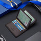 Porte-Cartes en Cuir Véritable - Ultra-Mince & Tendance