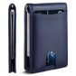 Portefeuille homme slim en cuir microfibre avec clip billets et protection RFID