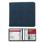 Porte-documents voiture homme en denim et cuir PU pour carte grise et permis