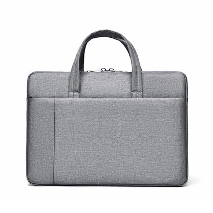 Sacoche ordinateur portable 15,6 pouces en tissu Oxford avec compartiment documents