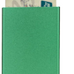 Porte-cartes RFID en métal ultra fin avec système pop-up portefeuille minimaliste
