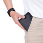Portefeuille homme en cuir de vachette véritable avec blocage RFID