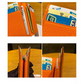 Porte-cartes slim en cuir de vachette véritable — Design luxe pour homme et femme
