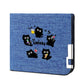 Portefeuille homme en toile motif chat mignon - Compact et ultra-léger