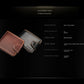 Portefeuille homme compact en PU RFID avec 12+ emplacements cartes et fermeture bouton
