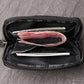 Mini portefeuille en cuir véritable zippé compact unisexe porte-monnaie poche