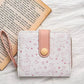 Portefeuille court pour fille motif chat mignon – Style et praticité