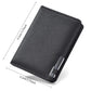 Portefeuille Business Slim à Motif Géométrique - Compact & Multi-cartes