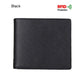 Portefeuille en cuir véritable avec protection RFID pour homme – Portefeuille vintage avec compartiments pour cartes et monnaie
