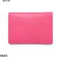 Porte-cartes en cuir véritable unisexe personnalisable avec compartiments et fermeture pliable