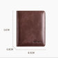 Portefeuille homme ultra-slim en cuir PU avec protection RFID
