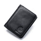 Portefeuille en Cuir Véritable - Minimalisme Retro & Sécurité RFID