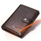 Portefeuille organisateur en cuir de vachette véritable pour homme