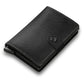 Porte-carte automatique rfid en cuir pu carbone avec éjection rapide