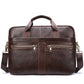 Mallette business Westal en cuir véritable pour homme - sacoche bureau et avocat