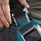 Portefeuille carte RFID aluminium effet carbone avec pince à billets ultra fin unisexe