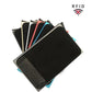 Porte-carte minimaliste en aluminium et Lycra avec protection RFID
