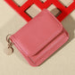 Portefeuille femme style coréen en simili cuir grainé avec porte-monnaie