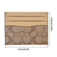 Porte-carte de luxe multifonction en cuir PU avec protection RFID