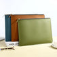 Porte-documents A4 en cuir avec fermeture zippée pour contrats et documents professionnels