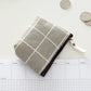 Porte-monnaie mini en similicuir imprimé avec fermeture zippée pour femme et enfant