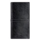 Portefeuille long pour homme en cuir PU vintage avec porte-chèque