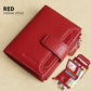 Portefeuille homme cuir véritable vintage RFID avec zip et porte-cartes multifonction