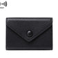 Porte-carte antivol RFID en cuir litchi pour femme