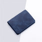 Portefeuille compact en cuir PU unisexe avec porte-cartes et compartiments multiples