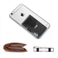 Porte-cartes RFID en fibre carbone et aluminium slim avec clip billets compact