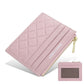 Porte-carte Baellerry ultra-mince et élégant en cuir PU pour femme