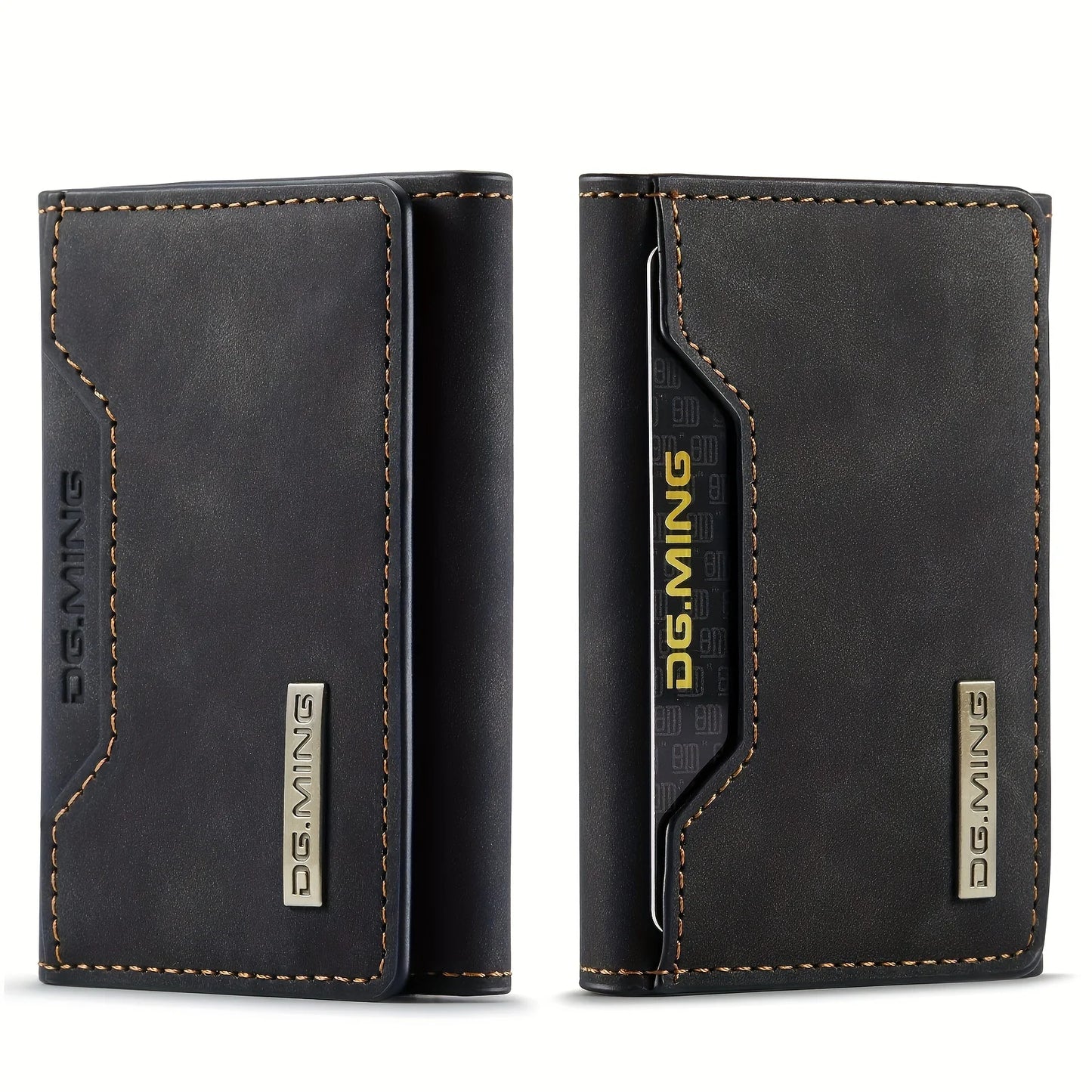 Portefeuille business haute capacité avec protection RFID pour homme