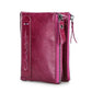 Portefeuille homme  en cuir de vachette Crazy Horse avec protection RFID