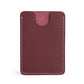 Porte-carte ultra-fin en cuir de vachette pleine fleur pour homme et femme