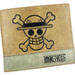 Portefeuille anime One Piece en cuir PU pour enfant et adolescent multicarte