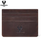 Porte-Cartes  en Cuir Véritable - Slim, Haute Capacité & RFID