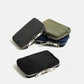 Porte-monnaie zippé en nylon compact étanche avec porte-cartes intégré