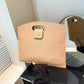 Sac cabas porte-documents en similicuir avec housse ordinateur et grande capacité