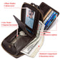 Portefeuille business  en cuir de vachette avec protection RFID