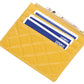 Porte-carte Baellerry ultra-mince et élégant en cuir PU pour femme